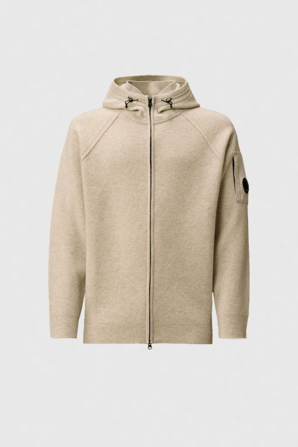 C.P. COMPANY Hooded Lambswool Knit
